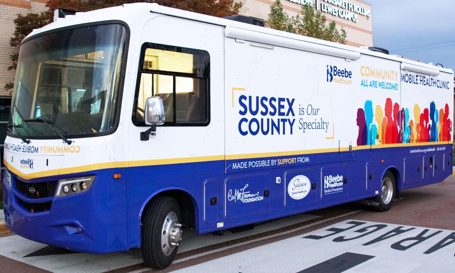 Beebe Healthcare mobile health clinic